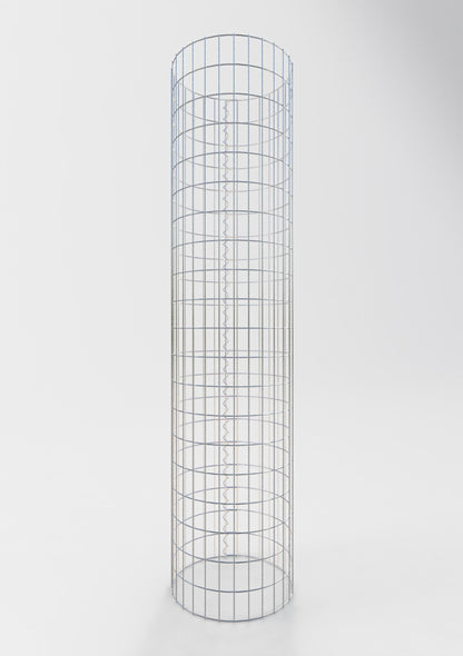 Columna de gaviones diámetro 47 cm, MW 5 x 10 cm redonda