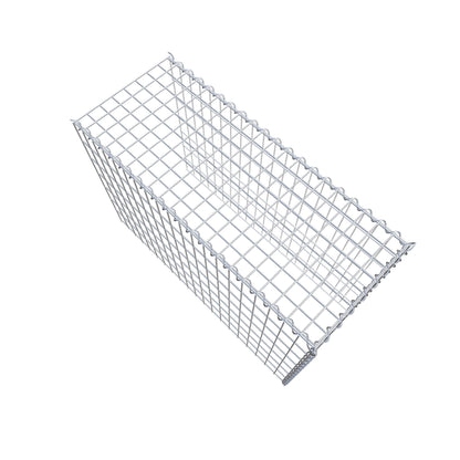 Add-on schanskorf type 4 100 cm x 70 cm x 40 cm (L x H x D), maaswijdte 5 cm x 10 cm, spiraalvormig