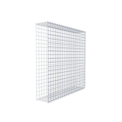 Add-on schanskorf type 2 100 cm x 100 cm x 20 cm (L x H x D), maaswijdte 5 cm x 5 cm, spiraalvormig
