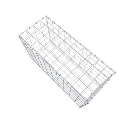 Gabbione 100 cm x 60 cm x 40 cm (L x H x P), maglia 10 x 10 cm, anello a spirale