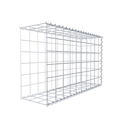 Gabião tipo 2 100 cm x 60 cm x 30 cm (C x A x P), malhagem 10 cm x 10 cm, espiral
