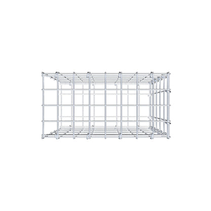 Toegevoegde pool type 2 50 cm x 40 cm x 20 cm, maaswijdte 5 cm x 10 cm, C-ring