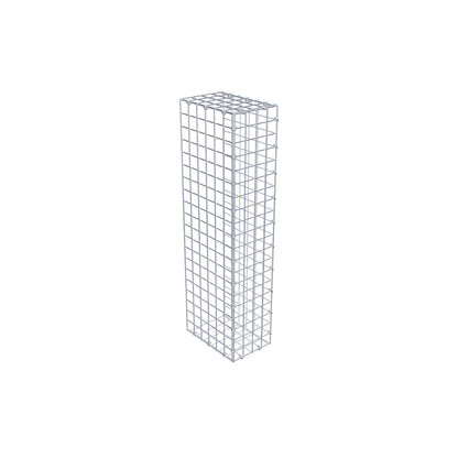 Gabião Tipo 2 100 cm x 30 cm x 20 cm (C x A x P), malhagem 5 cm x 5 cm, anel C