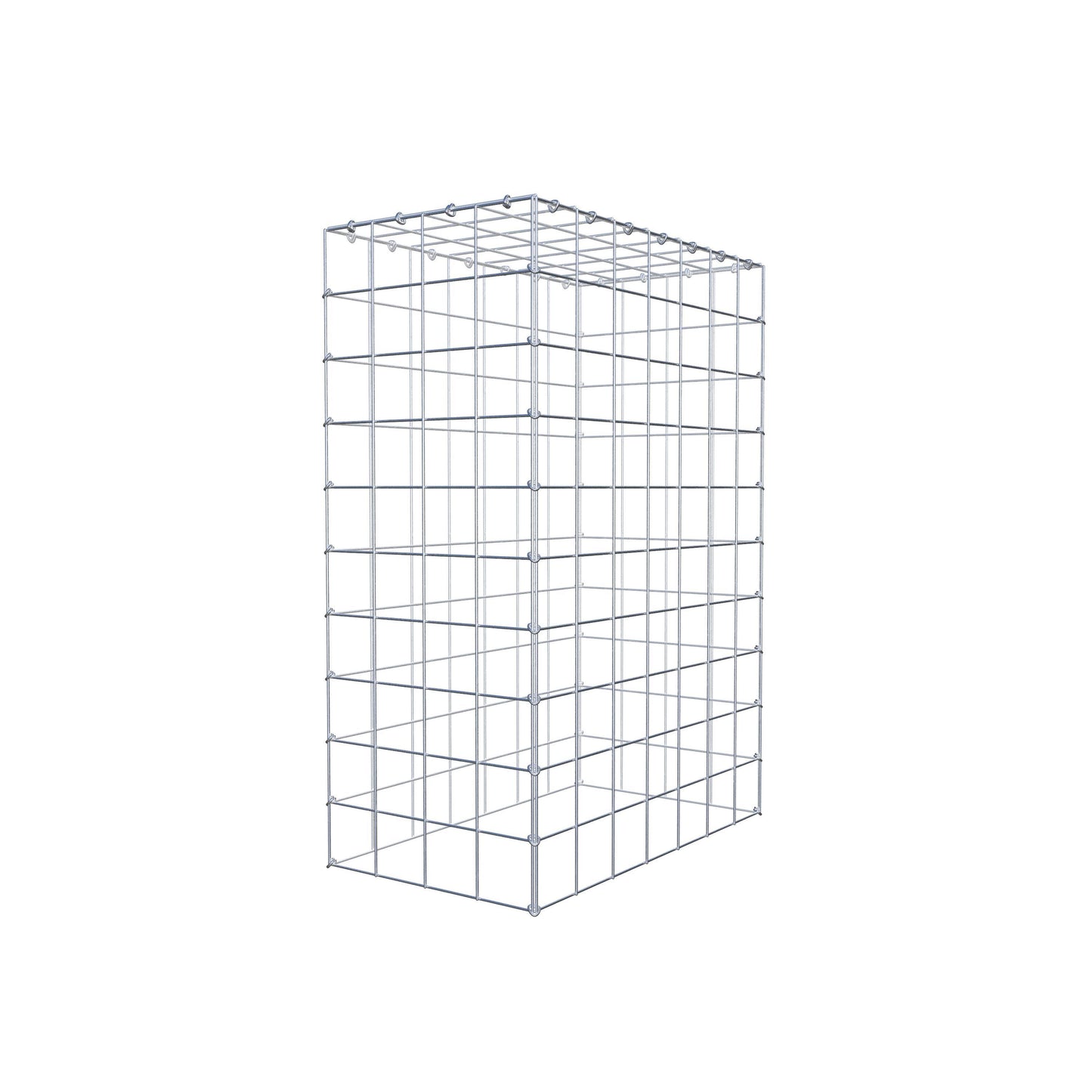 Opzetpaal type 3 100 cm x 70 cm x 40 cm (L x H x D), maaswijdte 10 cm x 10 cm, C-ring