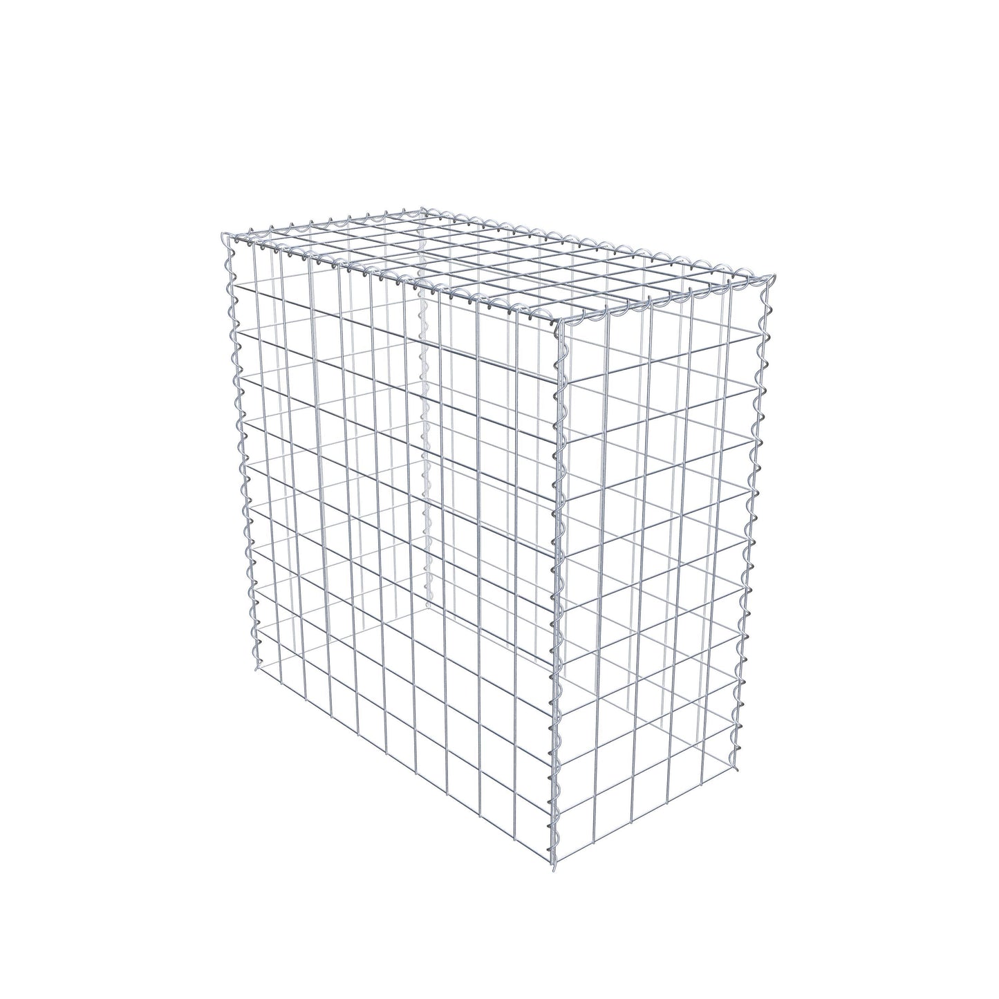 Add-on schanskorf type 3 100 cm x 100 cm x 50 cm (L x H x D), maaswijdte 10 cm x 10 cm, spiraal