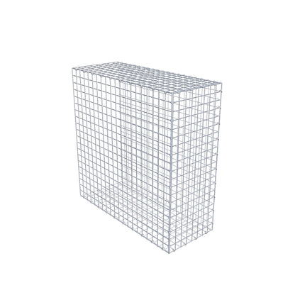 Anbaugabione Typ 2 100 cm x 100 cm x 40 cm (L x H x T), Maschenweite 5 cm x 5 cm, C-Ring