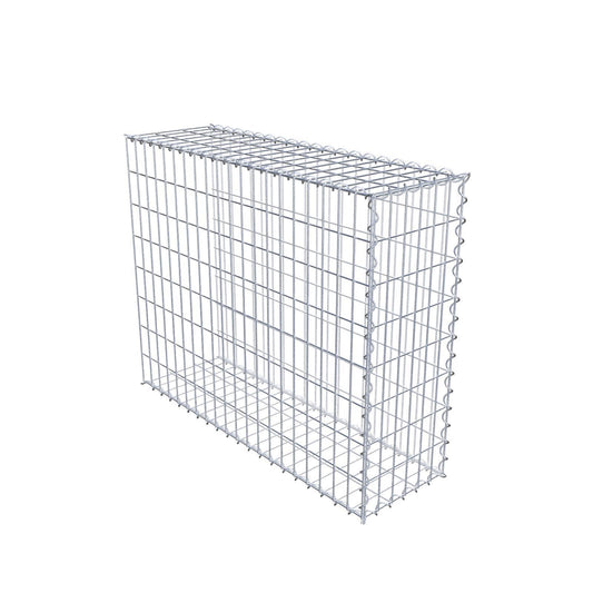 Aangegroeide schanskorf type 2 100 cm x 80 cm x 30 cm (L x H x D), maaswijdte 5 cm x 10 cm, spiraal