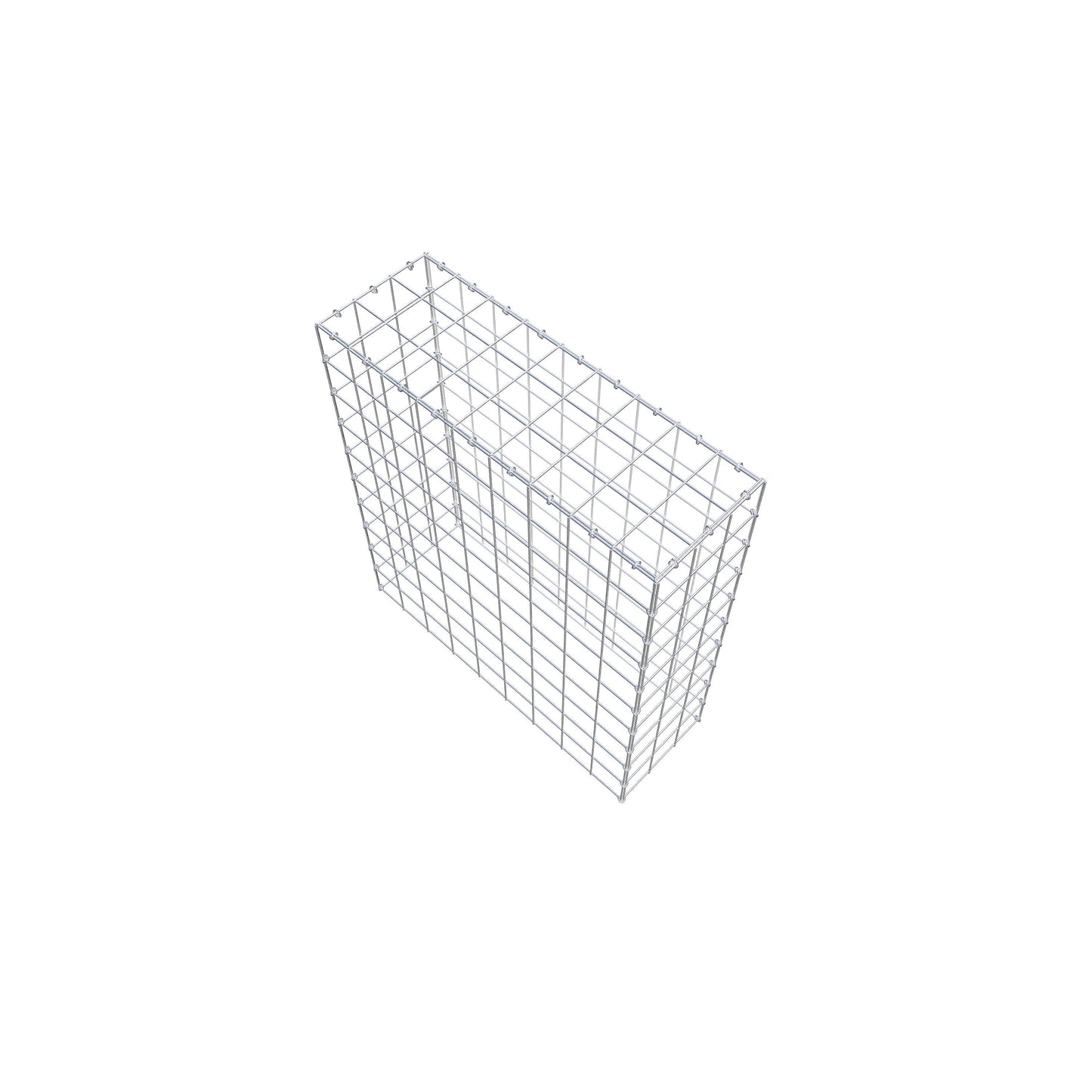 Type 3 oplegkorf 100 cm x 90 cm x 30 cm (L x H x D), maaswijdte 10 cm x 10 cm, C-ring