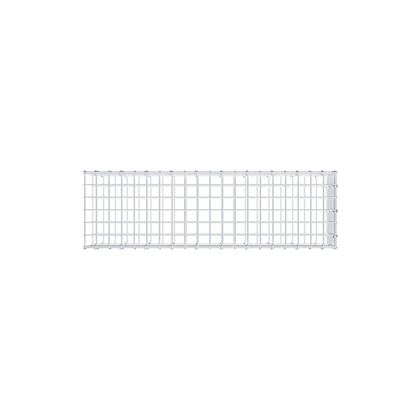 Gavión complementario tipo 2 100 cm x 20 cm x 30 cm (L x A x P), malla 5 cm x 5 cm, anillo en C