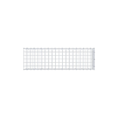 Gavión complementario tipo 2 100 cm x 20 cm x 30 cm (L x A x P), malla 5 cm x 5 cm, anillo en C
