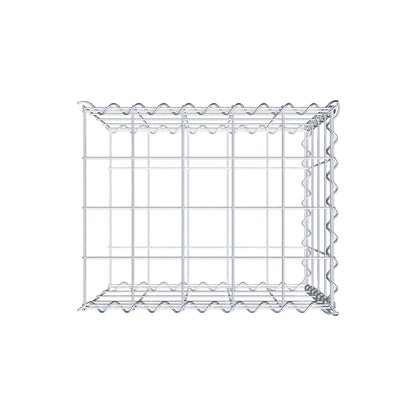 Add-on schanskorf type 2 50 cm x 40 cm x 40 cm (L x H x D), maaswijdte 10 cm x 10 cm, spiraal