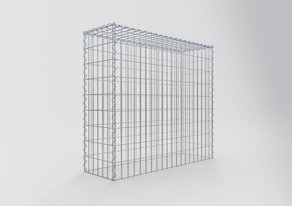 Grown-on gabion type 3 100 cm x 90 cm x 30 cm (L x H x D), mesh size 5 cm x 10 cm, spiral