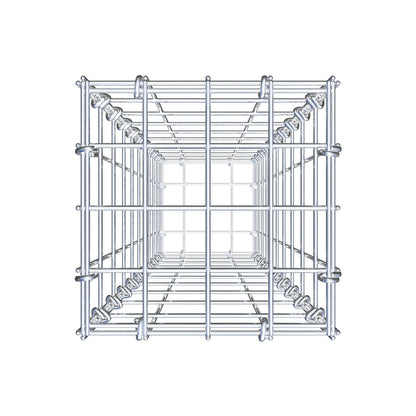 Gabione 100 cm x 20 cm x 20 cm (L x H x T), Maschenweite 5 cm x 10 cm, C-Ring