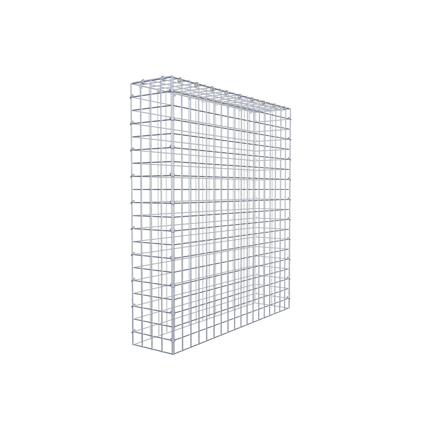 Type 3 oplegkorf 100 cm x 90 cm x 20 cm (L x H x D), maaswijdte 5 cm x 5 cm, C-ring