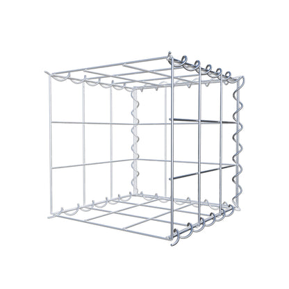 Add-on schanskorf type 2 30 cm x 30 cm x 30 cm (L x H x D), maaswijdte 10 cm x 10 cm, spiraalvormig