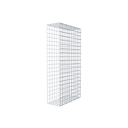 Anbaugabione Typ 2 100 cm x 50 cm x 20 cm (L x H x T), Maschenweite 5 cm x 5 cm, C-Ring