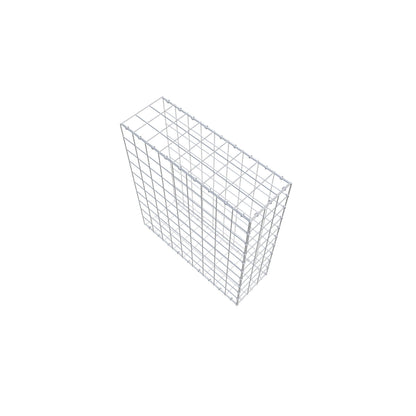 Fourche rapportée type 2 100 cm x 90 cm x 30 cm (L x H x P), mailles 10 cm x 10 cm, anneau en C