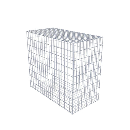 Schanskorf 100 cm x 90 cm x 50 cm (L x H x D), maaswijdte 5 cm x 10 cm, C-ring