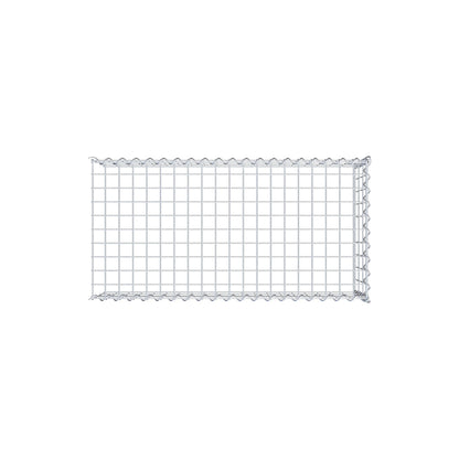 Gavión complementario tipo 4 100 cm x 30 cm x 50 cm (L x A x P), malla 5 cm x 10 cm, espiral