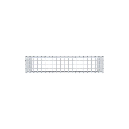 Mounted gabion type 3 100 cm x 60 cm x 20 cm (L x H x D), mesh size 5 cm x 5 cm, C-ring