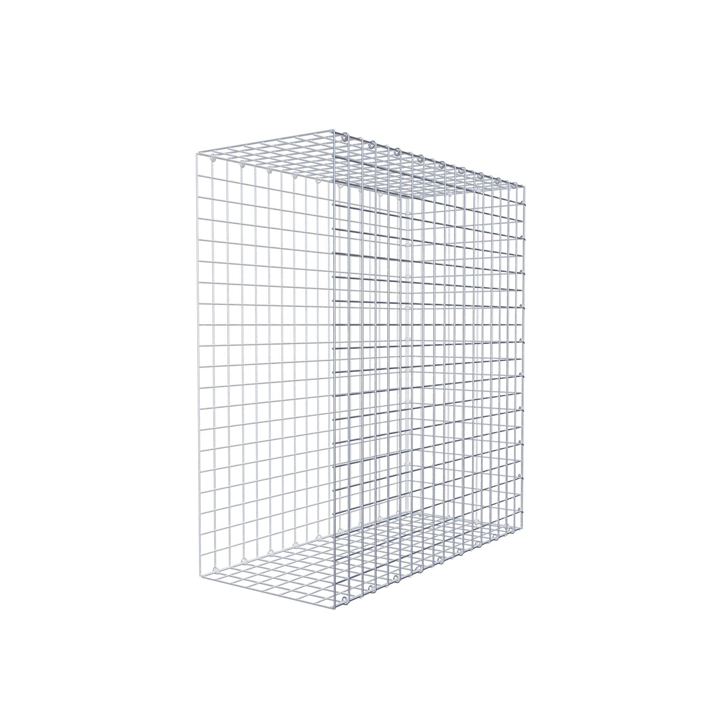 Type 2 oplegkorf 100 cm x 90 cm x 40 cm (L x H x D), maaswijdte 5 cm x 5 cm, C-ring