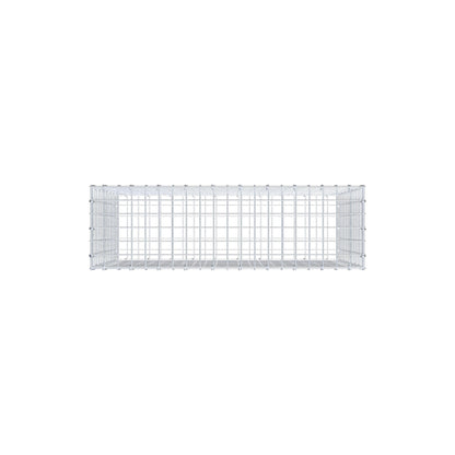 Gabion 100 cm x 70 cm x 30 cm (L x H x D), mesh size 5 cm x 5 cm, C-ring
