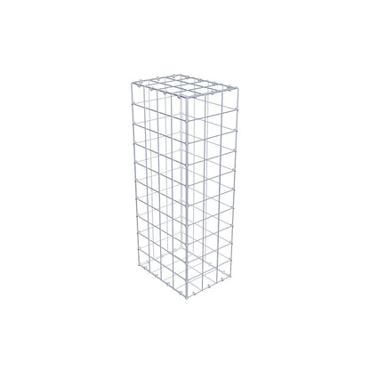 Gabione 100 cm x 40 cm x 30 cm (L x H x T), Maschenweite 10 cm x 10 cm, C-Ring