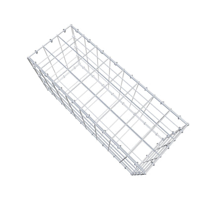 Gabion 80 cm x 40 cm x 30 cm (L x H x D), maskstorlek 10 cm x 10 cm, C-ring