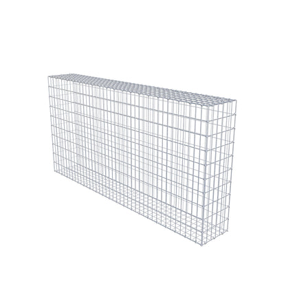 Gabione 200 cm x 100 cm x 30 cm (L x H x T), Maschenweite 5 cm x 10 cm, C-Ring