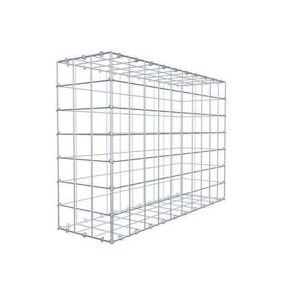 Gabbione 100 cm x 70 cm x 30 cm (L x H x P), maglia 10 cm x 10 cm, anello a C
