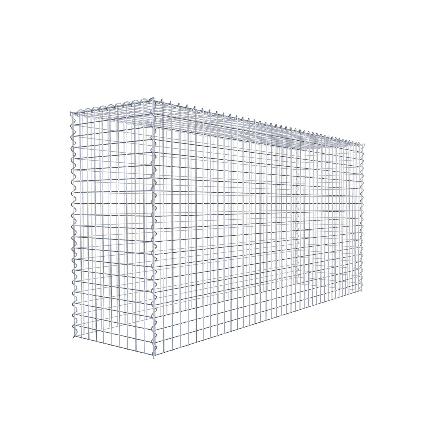 Add-on schanskorf type 3 200 cm x 100 cm x 50 cm (L x H x D), maaswijdte 5 cm x 5 cm, spiraalvormig