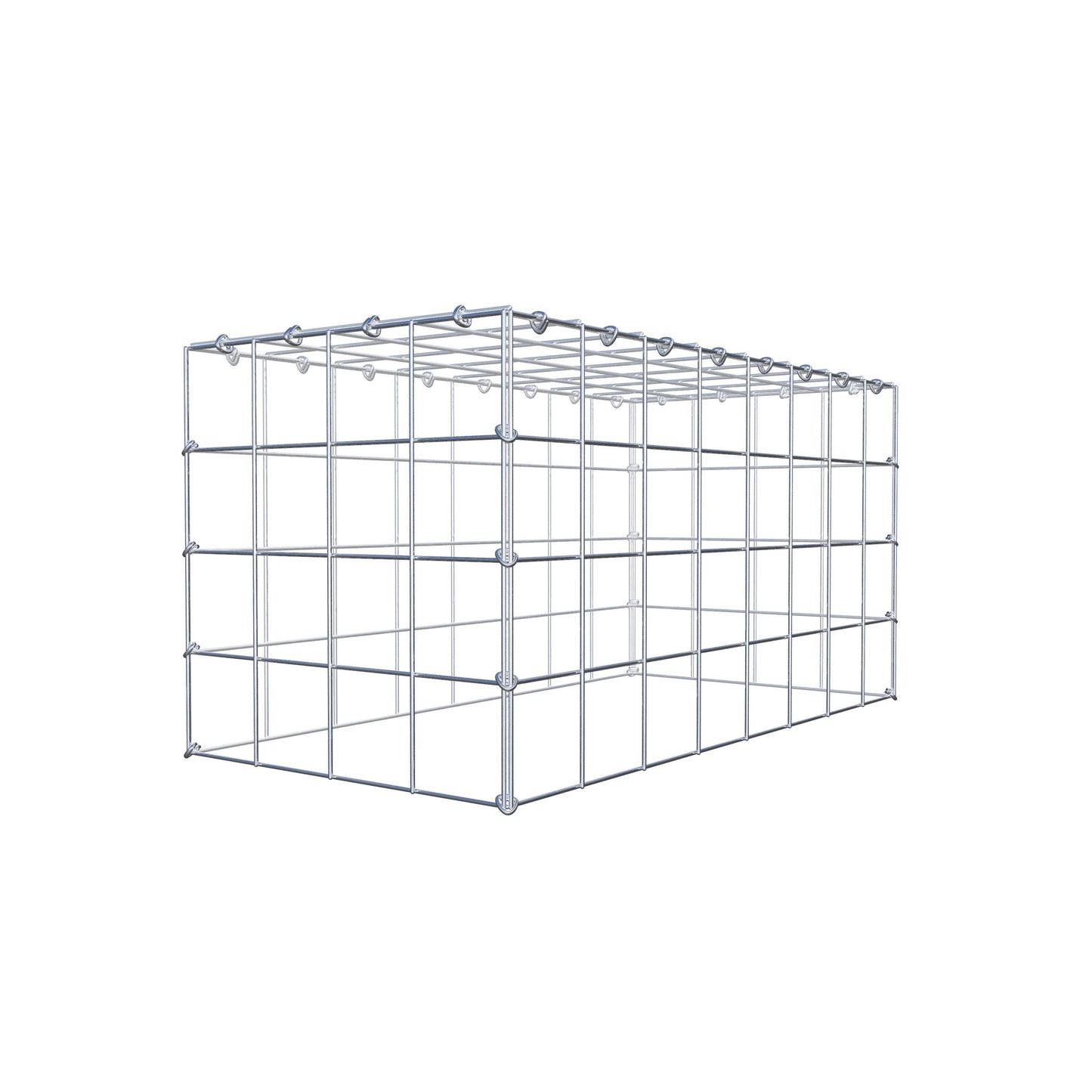 Add-on pool type 3 80 cm x 40 cm x 40 cm (L x H x D), maaswijdte 10 cm x 10 cm, C-ring