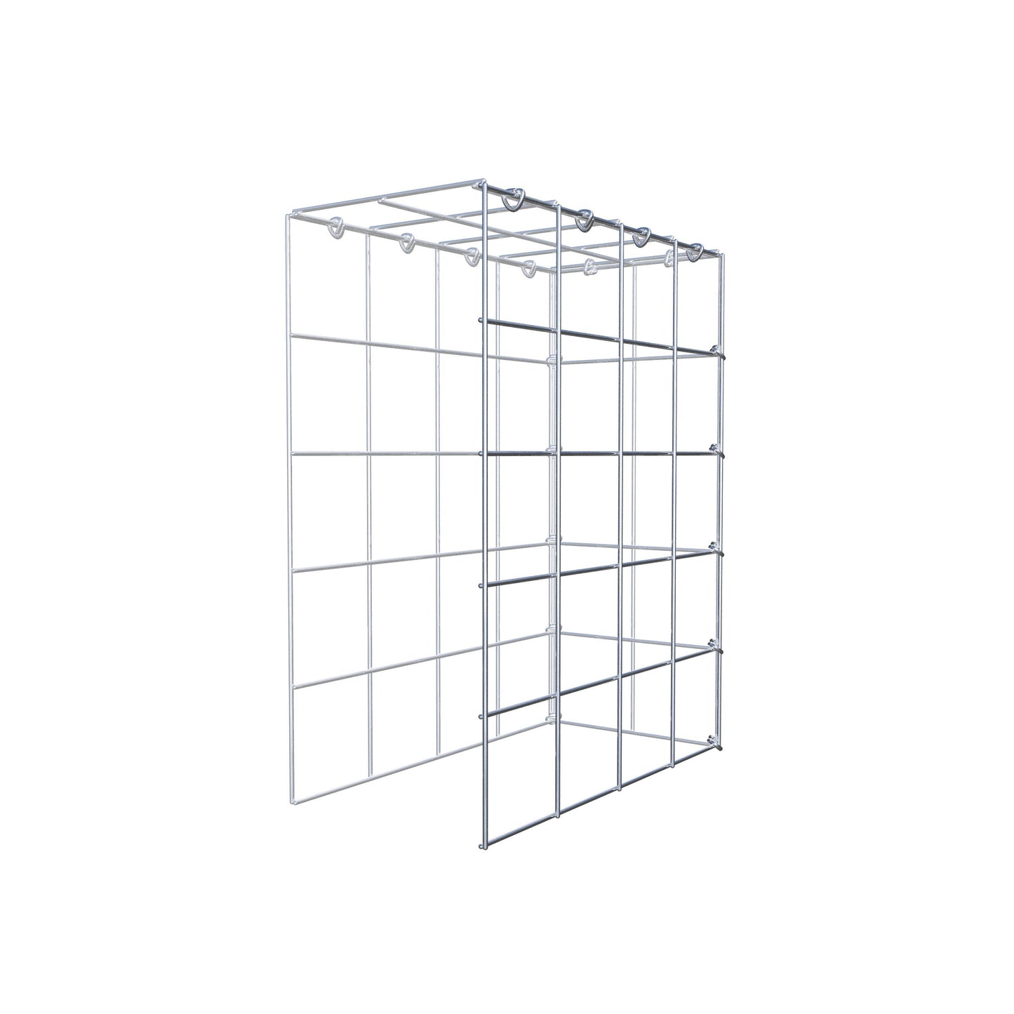 Toegevoegde pool type 4 50 cm x 40 cm x 20 cm (L x H x D), maaswijdte 10 cm x 10 cm, C-ring