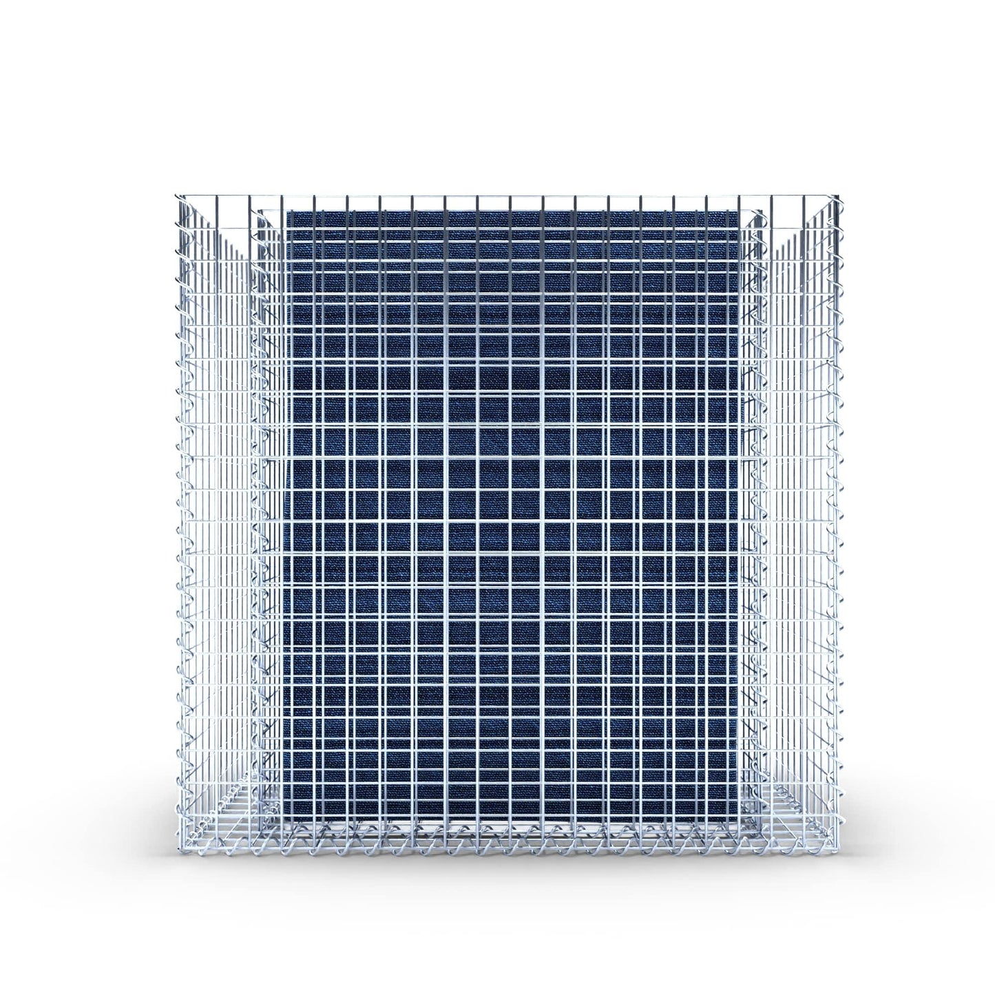 Hochbeet eckig 100 cm x 100 cm x 60 cm (L x H x T), Maschenweite 5 x 5 cm, Wandstärke 10 cm