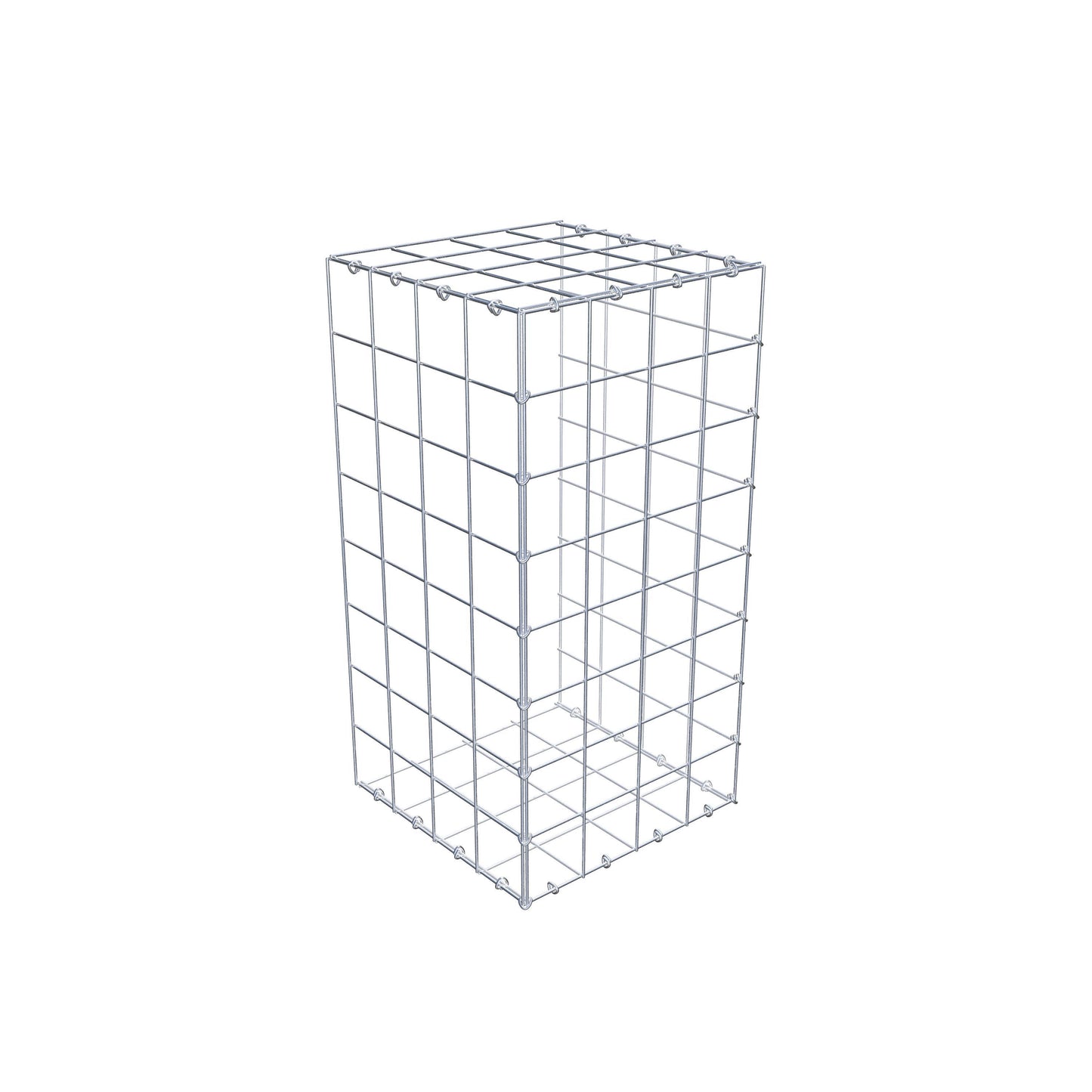 Pile aggiuntivo tipo 2 80 cm x 40 cm x 40 cm (L x H x P), maglia 10 cm x 10 cm, anello a C
