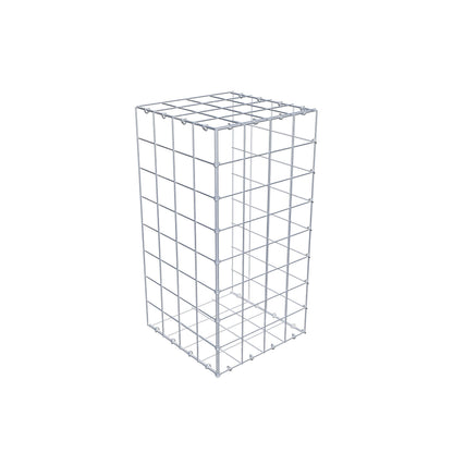 Pile aggiuntivo tipo 2 80 cm x 40 cm x 40 cm (L x H x P), maglia 10 cm x 10 cm, anello a C