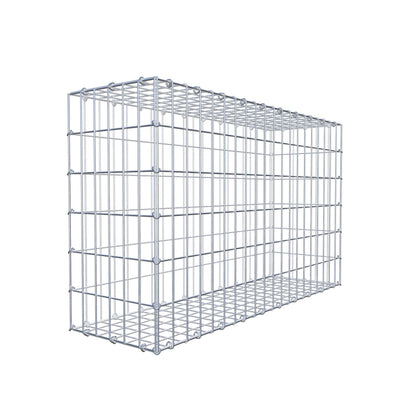 Gabbione 100 cm x 60 cm x 30 cm (L x H x P), maglia 5 cm x 10 cm, anello a C