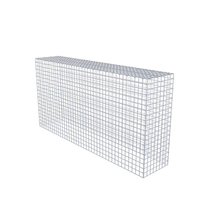 Fourche rapportée type 3 200 cm x 100 cm x 40 cm (L x H x P), mailles 5 cm x 5 cm, anneau C