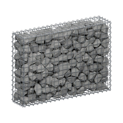 Gabion 100 cm x 70 cm x 20 cm (L x H x P), mailles 5 cm x 5 cm, spirale