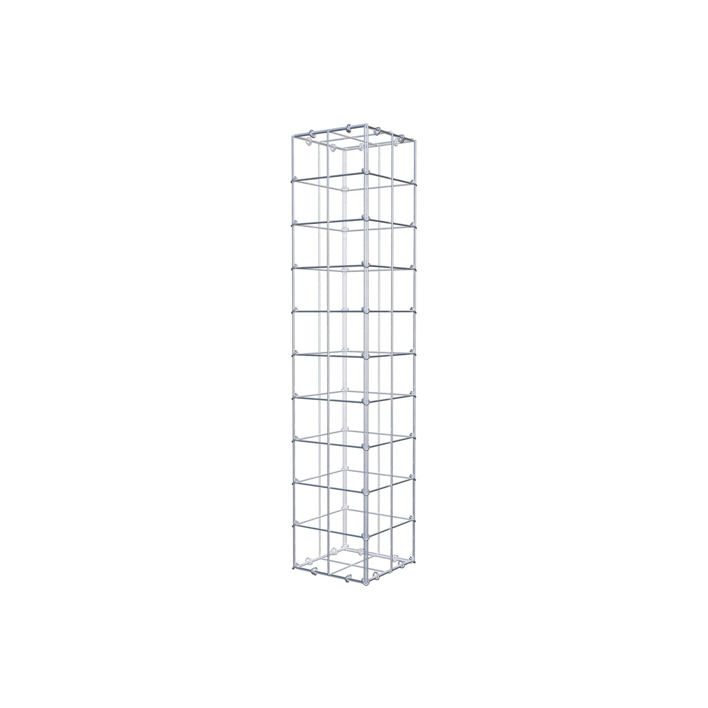 Schanskorf 100 cm x 20 cm x 20 cm (L x H x D), maaswijdte 10 cm x 10 cm, C-ring