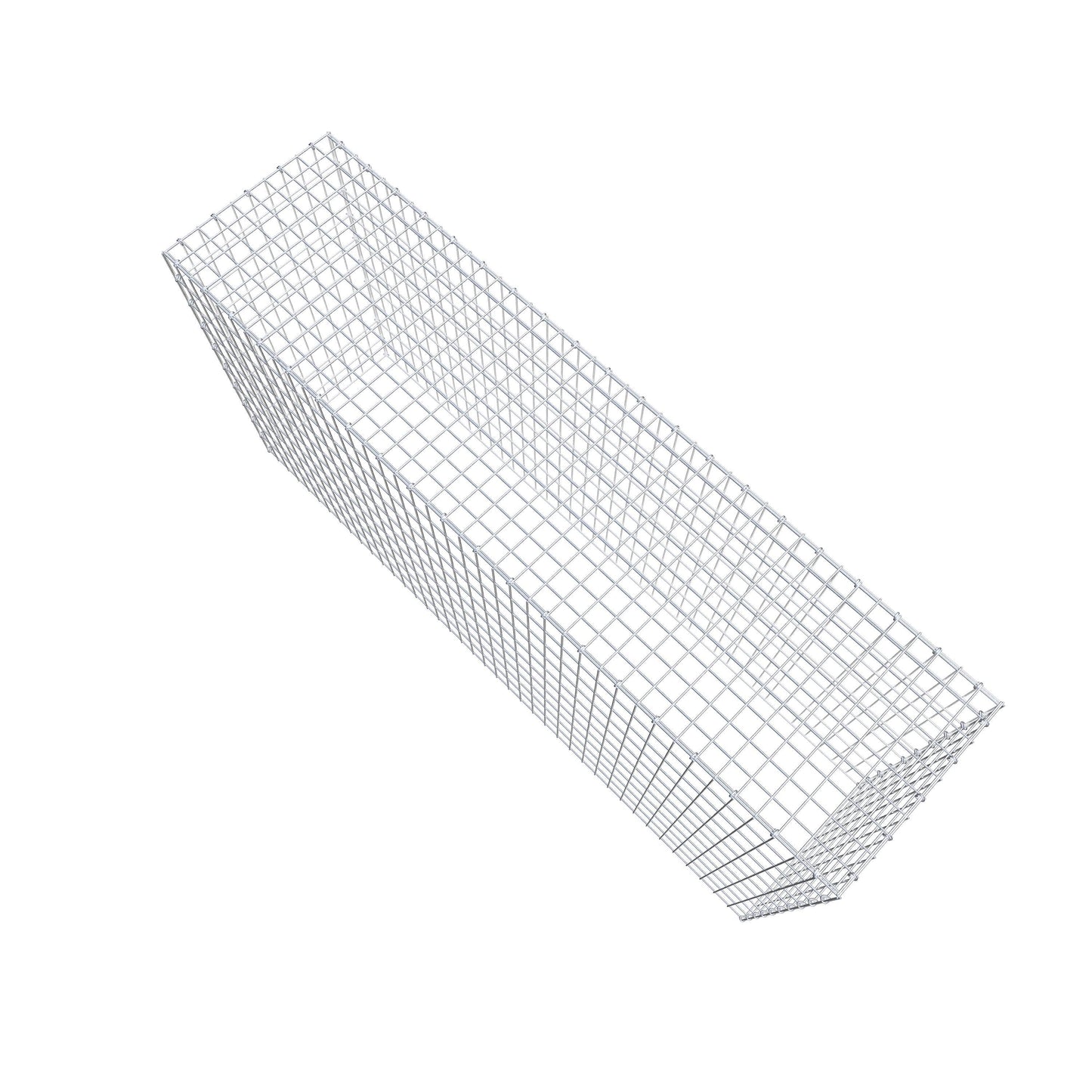 Fourche rapportée type 3 200 cm x 100 cm x 50 cm (L x H x P), mailles 5 cm x 10 cm, anneau en C