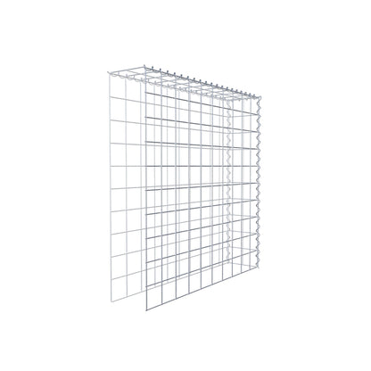 Add-on schanskorf type 4 100 cm x 100 cm x 20 cm (L x H x D), maaswijdte 10 cm x 10 cm, spiraal