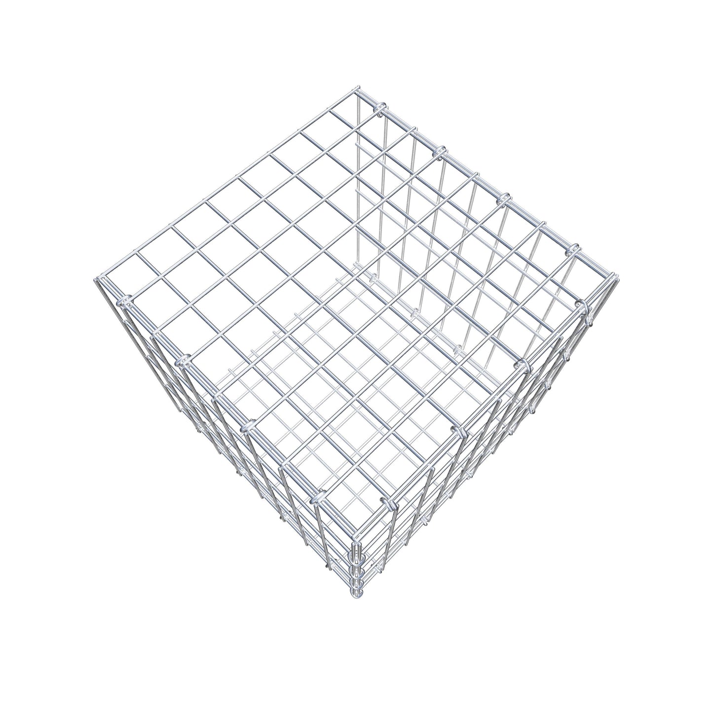 Add-on schanskorf type 2 40 cm x 40 cm x 40 cm, maaswijdte 5 cm x 10 cm, C-ring