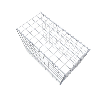 Anbaugabione Typ 4 100 cm x 80 cm x 50 cm (L x H x T), Maschenweite 10 cm x 10 cm, Spirale
