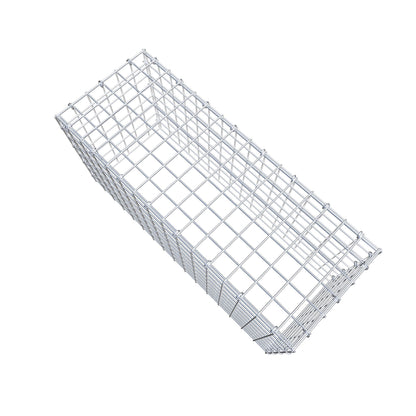 Monteret gabion type 3 80 cm x 40 cm x 30 cm (L x H x D), maskestørrelse 5 cm x 5 cm, C-ring
