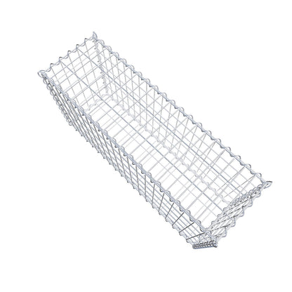 Gabion 100 cm x 50 cm x 30 cm (L x H x D), mesh size 5 cm x 10 cm, spiral