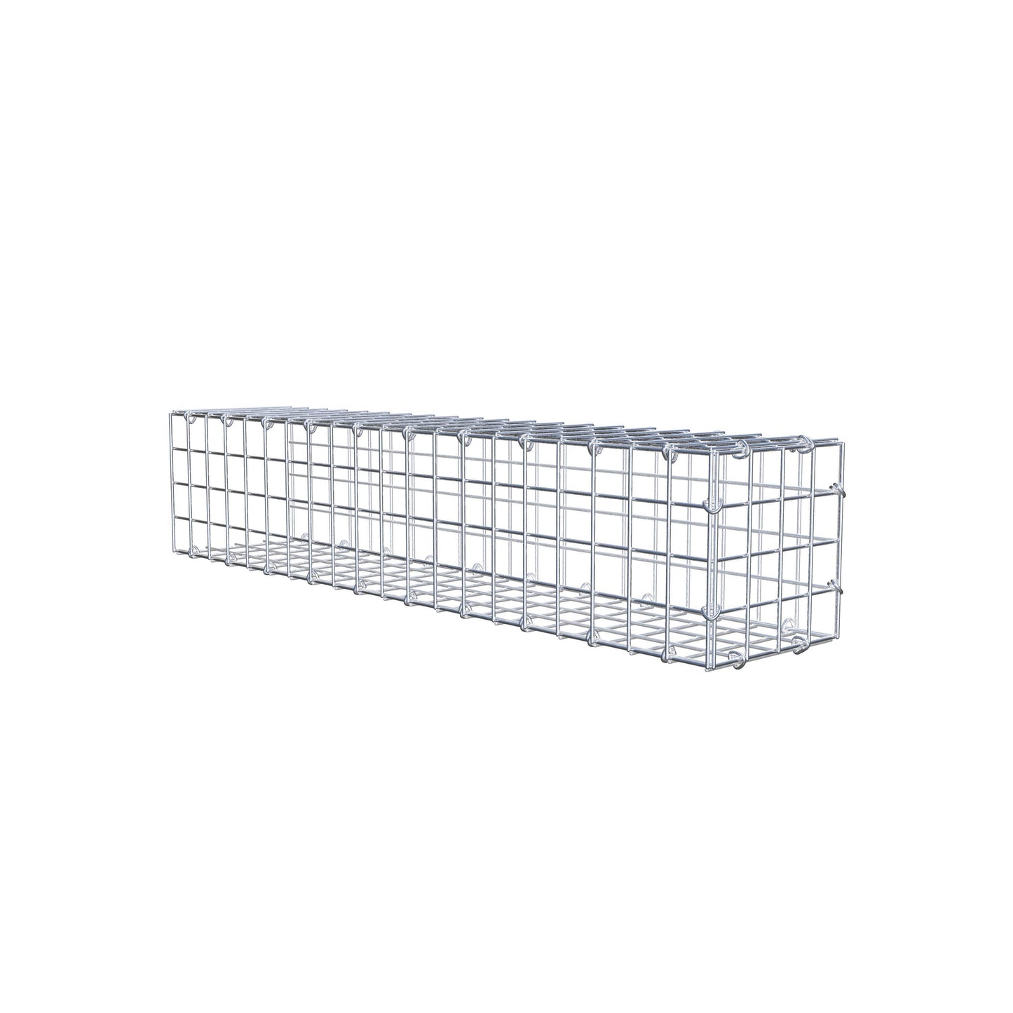 Fourche rapportée type 2 100 cm x 20 cm x 20 cm (L x H x P), mailles 5 cm x 5 cm, anneau C