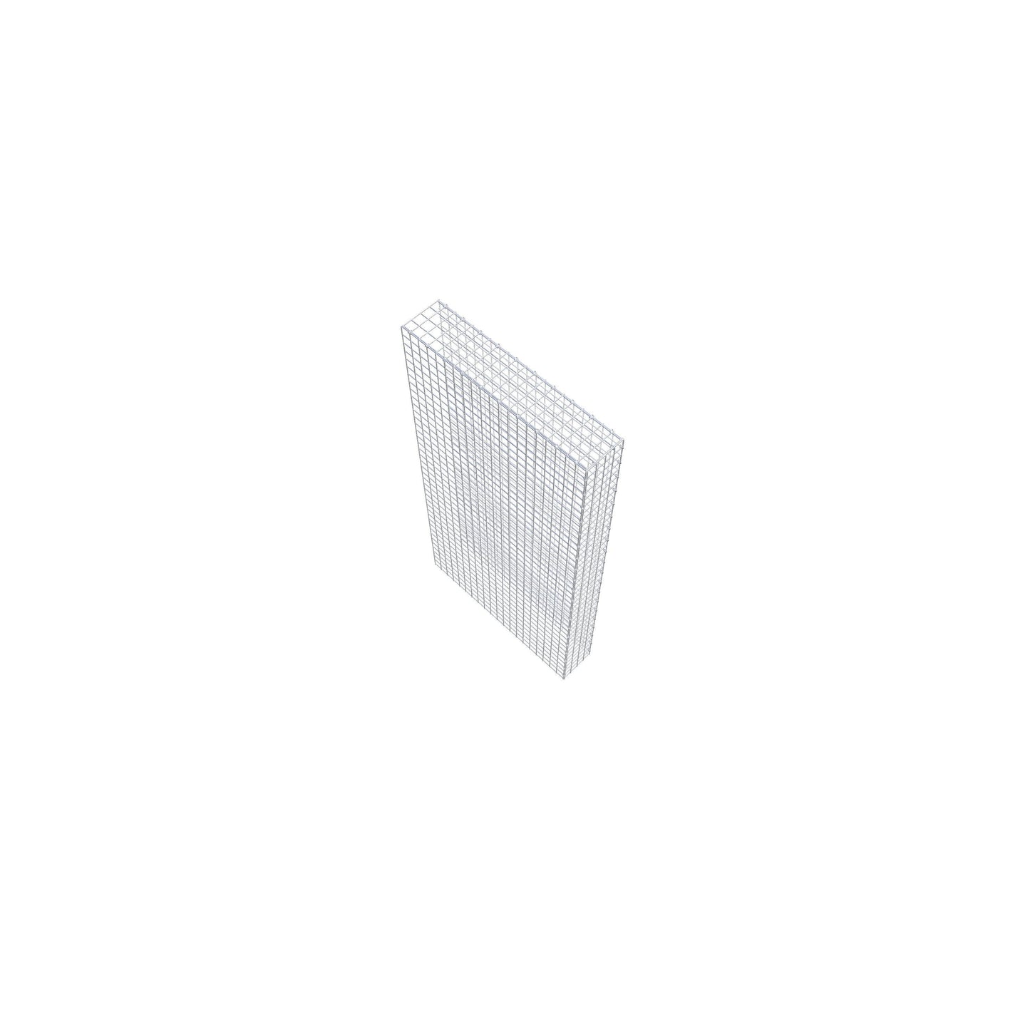 Opbouw schanskorf type 4 200 cm x 100 cm x 20 cm (L x H x D), maaswijdte 5 cm x 5 cm, C-ring