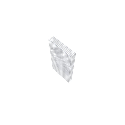 Opbouw schanskorf type 4 200 cm x 100 cm x 20 cm (L x H x D), maaswijdte 5 cm x 5 cm, C-ring