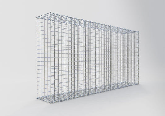 Grown-on gabion type 2 200 cm x 100 cm x 30 cm (L x H x D), mesh size 5 cm x 5 cm, spiral